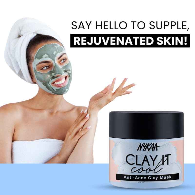 NYKAA Clay It Cool Anti-Acne Clay Mask (100 g)